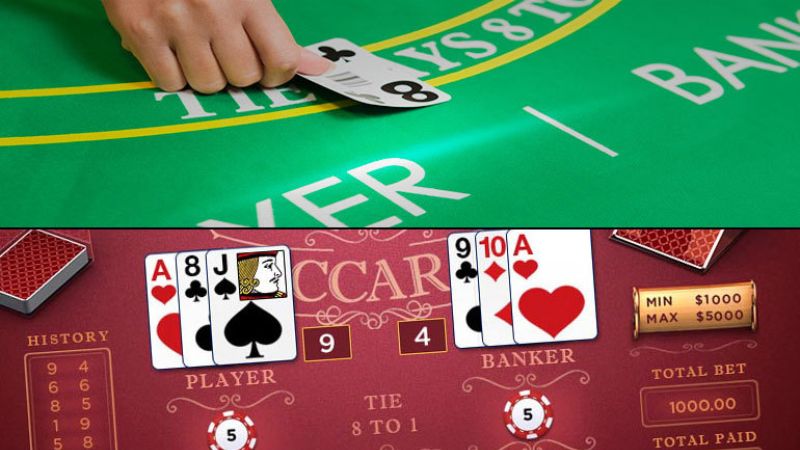 Người chơi Baccarat sẽ sử dụng từ 4 đến 8 bộ bài Tây 52 lá